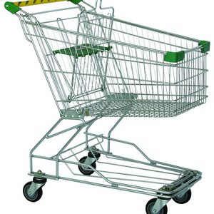 Grocery cart shopping trolley with baby seat