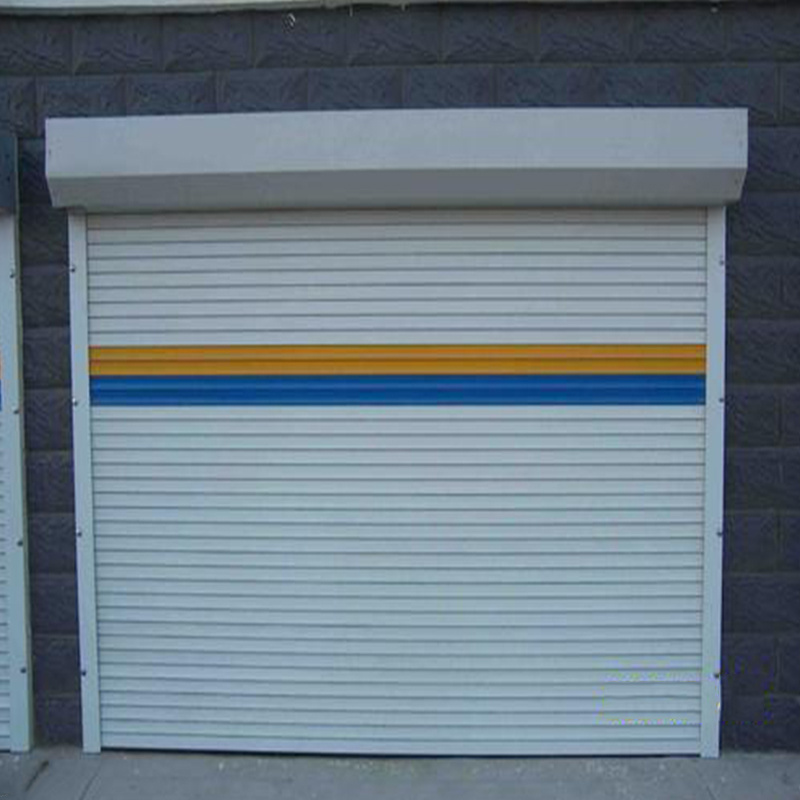 custom  made in china aluminum alloy high speed clear insulated roll up  garage rolling door