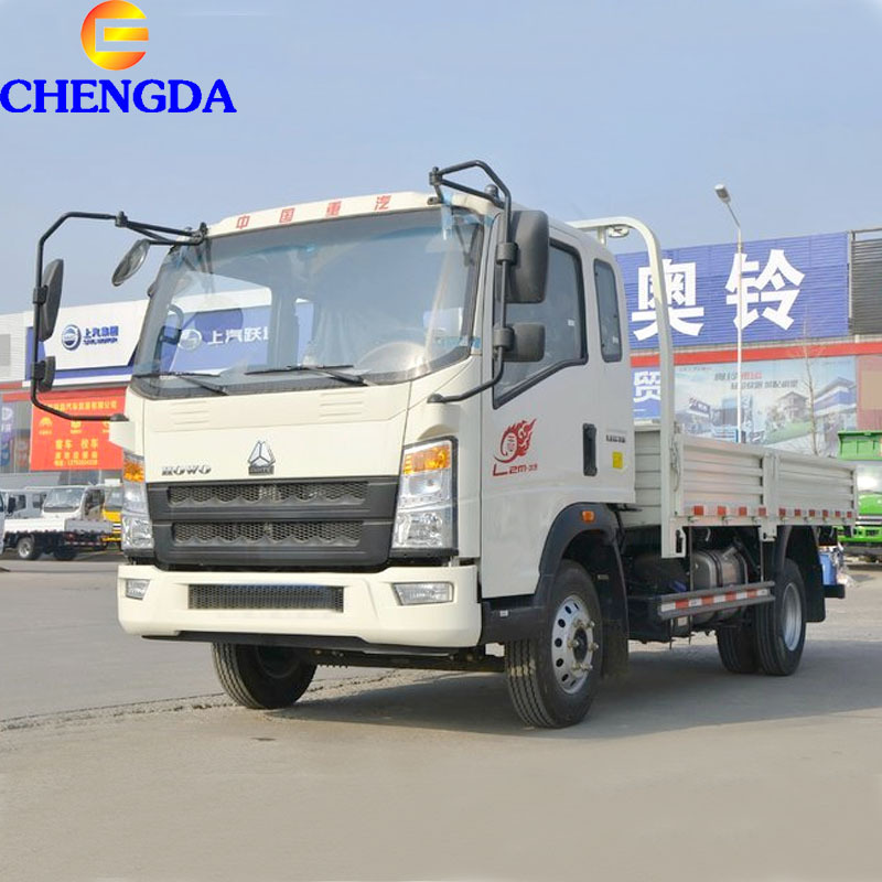 Sino Truck 4X2 Howo 10 Ton 15 Tons Cargo Trucks In Ghana