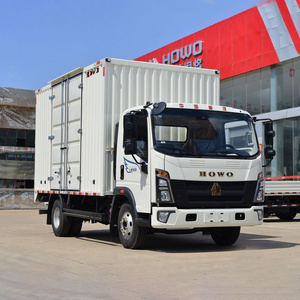 SINOTRUK light truck HOWO 5 tons LHD cargo van truck for sale