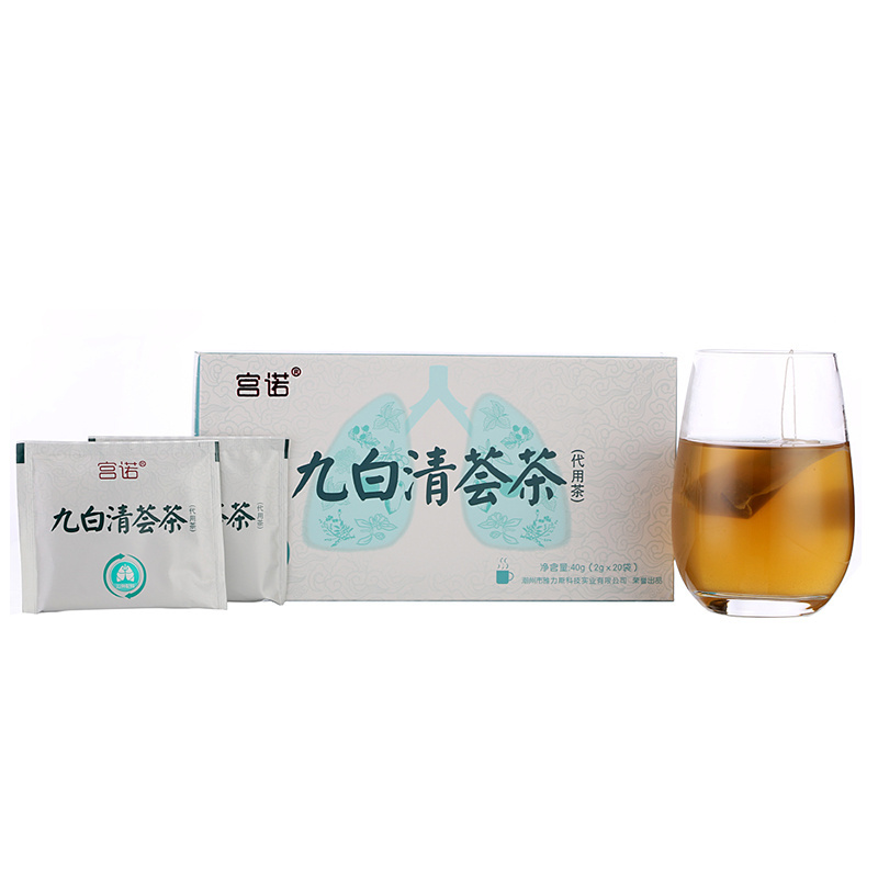 Wholesale Chinese Herbs Medicines Lung Respiratory Natural Tea Cigarette Upgraded Smokers Detox Tea Herbal Tea for Men