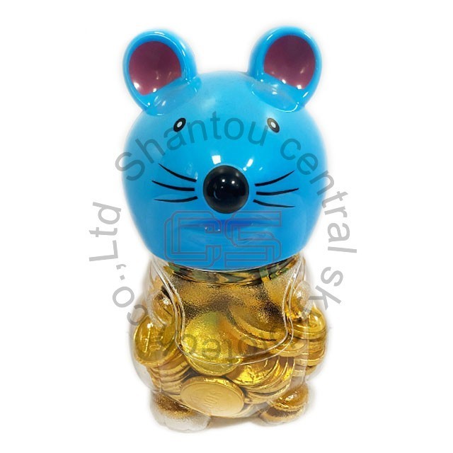 cartoon jar packed sweets and chocolate candy 2.5g chocolate gold coins