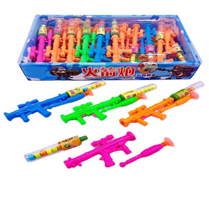 toy candy rocket toy gun toy with fruit candy