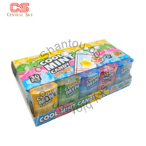 mint candy suger free  press candy peach grape fruity  flavours tablet sugar soda candy