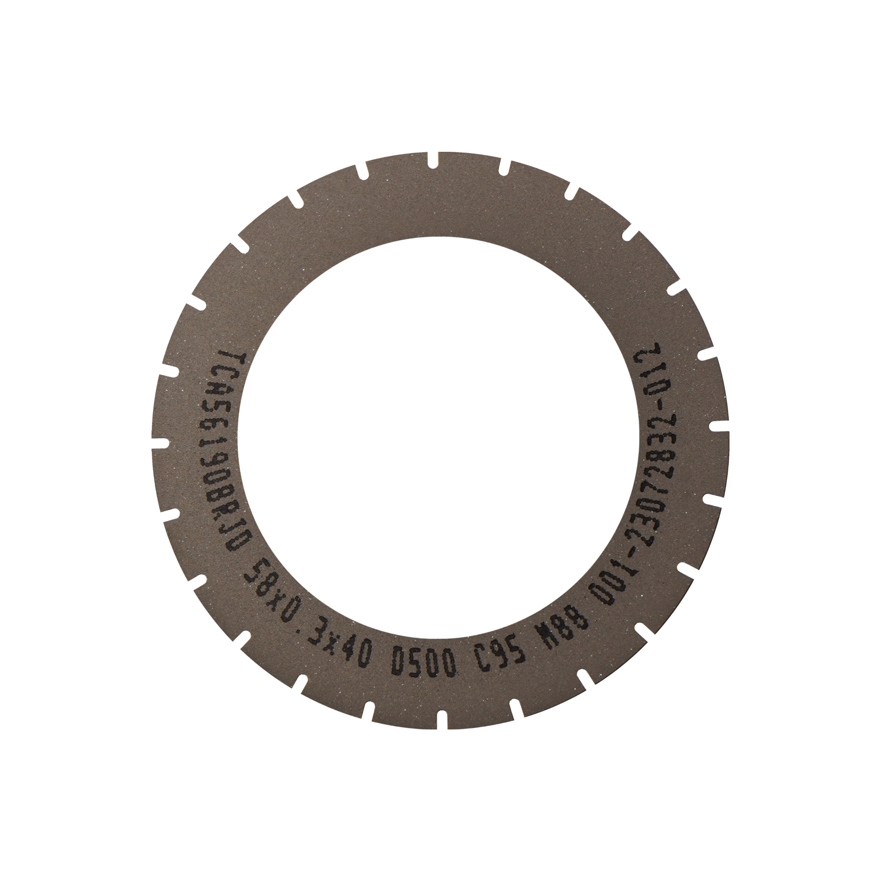 Hot metal cutting blade diamond grinding wheel cutting blade, used for silica gel substrate