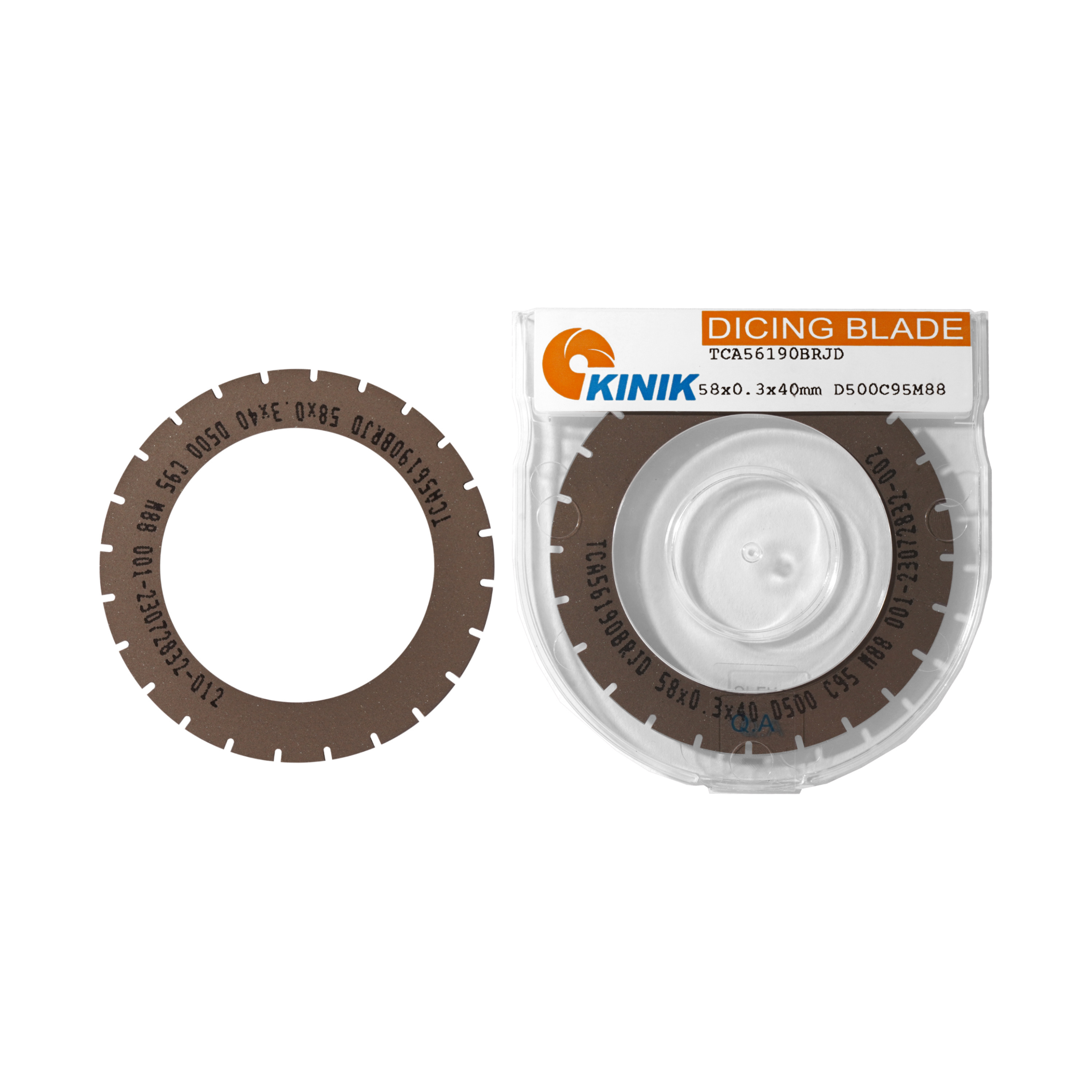 Hot metal cutting blade diamond grinding wheel cutting blade, used for silica gel substrate