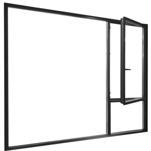 Greensee French Tilt Turns Residential Casement Window Aluminum  Fiberglass Tilt and Turn Window