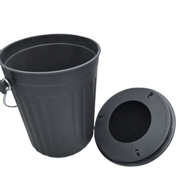 CS01-BF21085 Hot selling eco friendly stylish black high quality garbage kitchen table compost bin for kitchen countertop