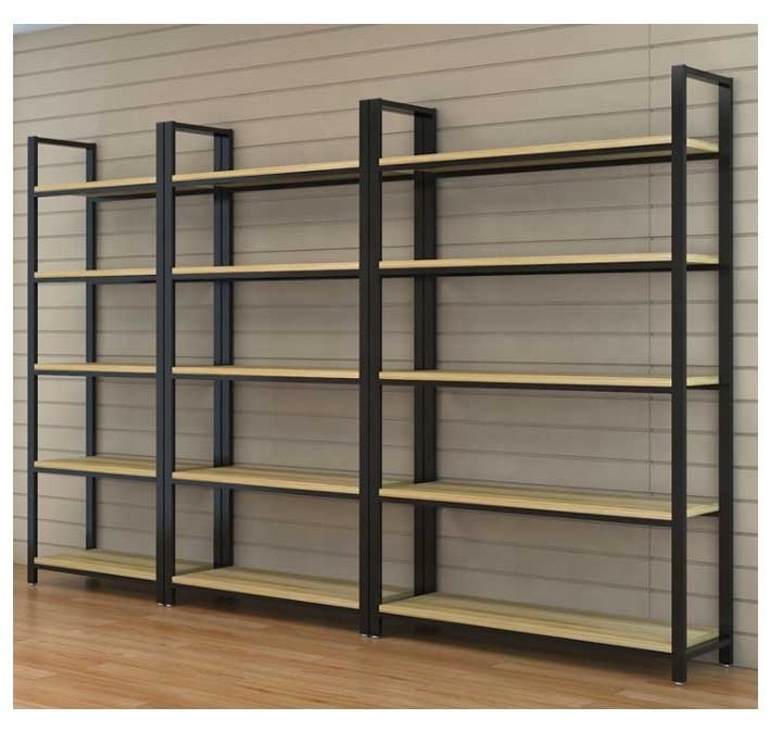 OEM single-sided double-sided shop convenience store snack shop hook shelves heavy duty supermarket shelf display stand