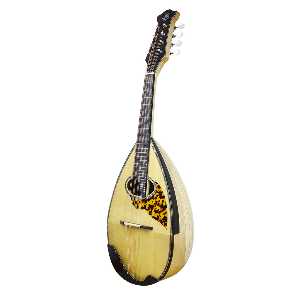 HUASHENG Nice Price Japanese Style Ebony Mandolin Instrument Music Instruments With 8 Strings