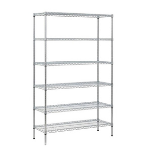 JIAMEI Hot Sale 6 Tier  High quality  Metal Wire Shelving for living room book shelf