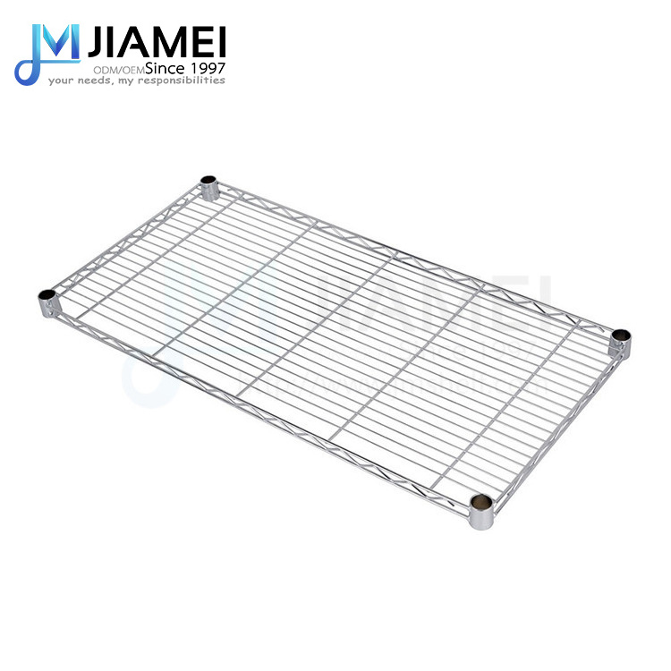 JIAMEI High quality storage rack 6 tier organizer kitchen shelving steel wire shelf