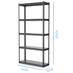 JIAMEI factory direct garage storage rivet rack  cheap price slotted angle shelf