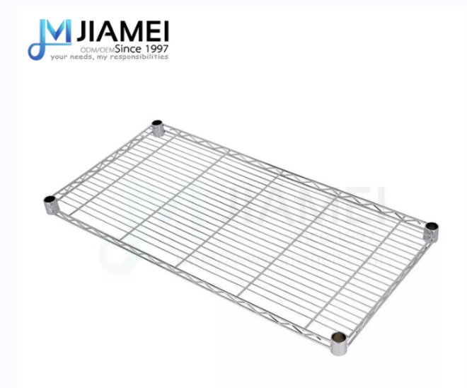 JIAMEI Hot Sale 6 Tier  High quality  Metal Wire Shelving for living room book shelf