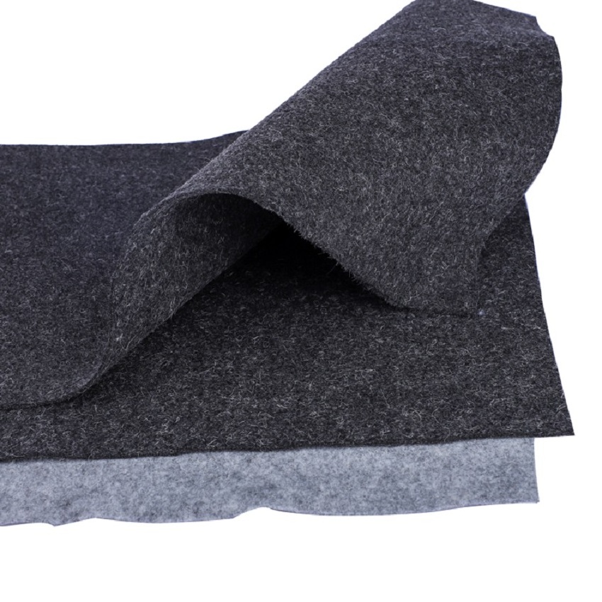 Grey Black Color Thick 1mm-3mm 100% Polyester Needle Punched Nonwoven Fabric DIY Felt for Kids