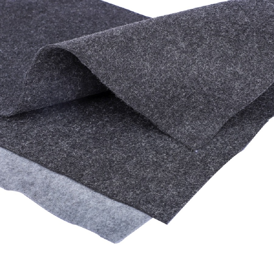 Grey Black Color Thick 1mm-3mm 100% Polyester Needle Punched Nonwoven Fabric DIY Felt for Kids