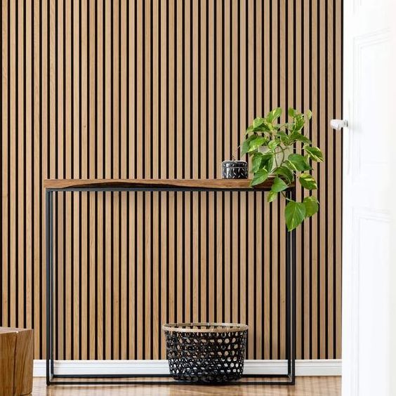 New Design Non-toxic Wood Slat Acoustic Fluted Interior Panels Ripado Panel