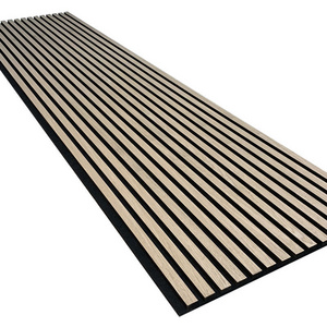 2400x600mm Panels Slat Wood Wall Panel High Density Acoustic Wooden Acoustic Panel