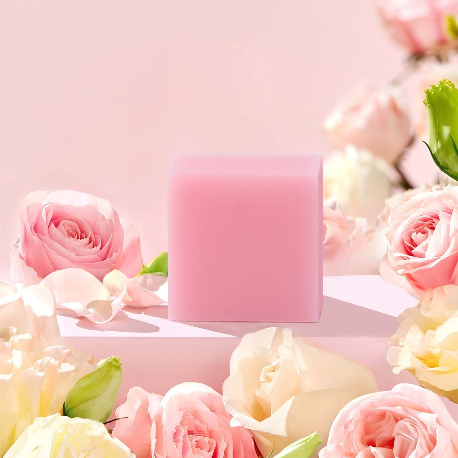 Unique new product in 2023 pink get well soon gifts box sets for women candle cup 6-pcs best selling birthday self care gift set