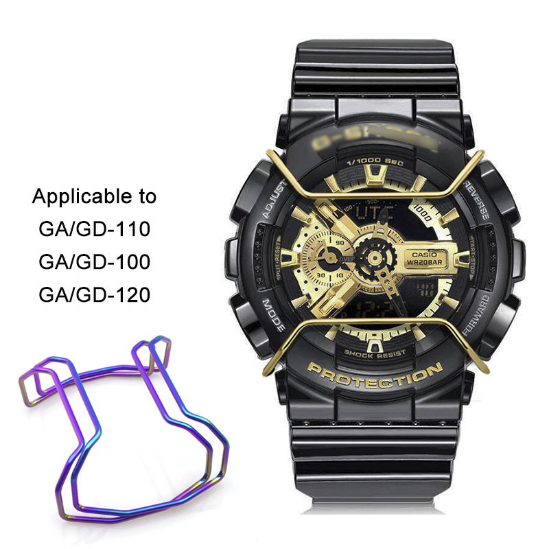 Jmax g shock watch parts stainless steel bezel bumper fit for dw5600 5000 5610 GX56 ga2100 dw6900 case bullbar five colors