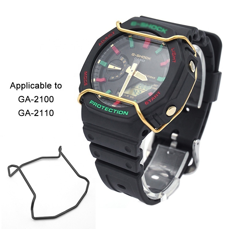 Jmax g shock watch parts stainless steel bezel bumper fit for dw5600 5000 5610 GX56 ga2100 dw6900 case bullbar five colors