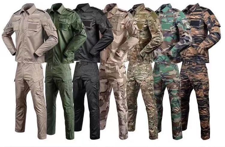 Design Classic Tiger Camouflage Security Guard Uniform Coat + Pant Uniform