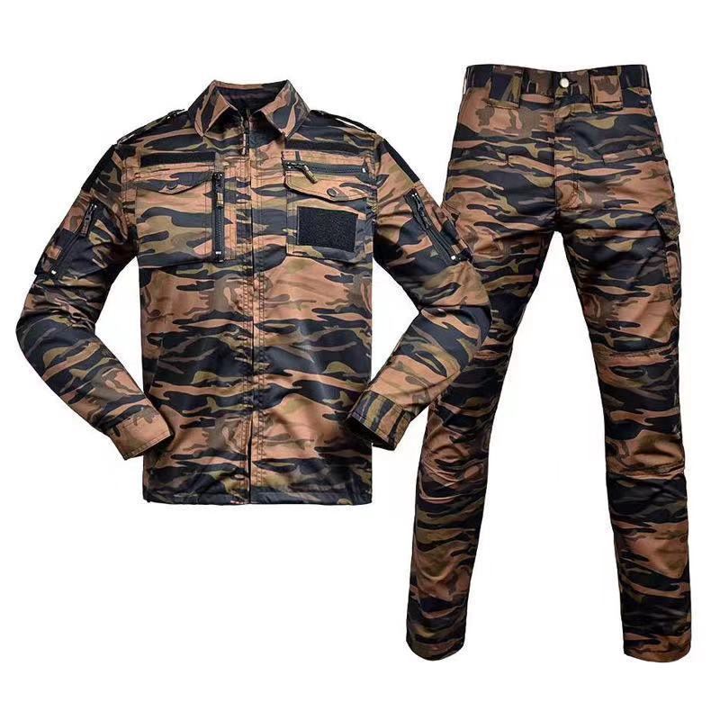 Custom Camouflage Clothing Coat Pants Uniform Security Guard Uniforms