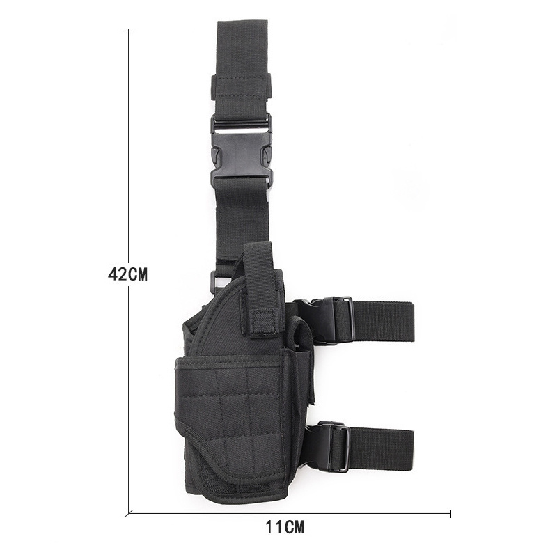 Outdoor Camouflage Tactical Leg Holster 900D Oxford Waterproof Multi-functional Drop Leg Holster