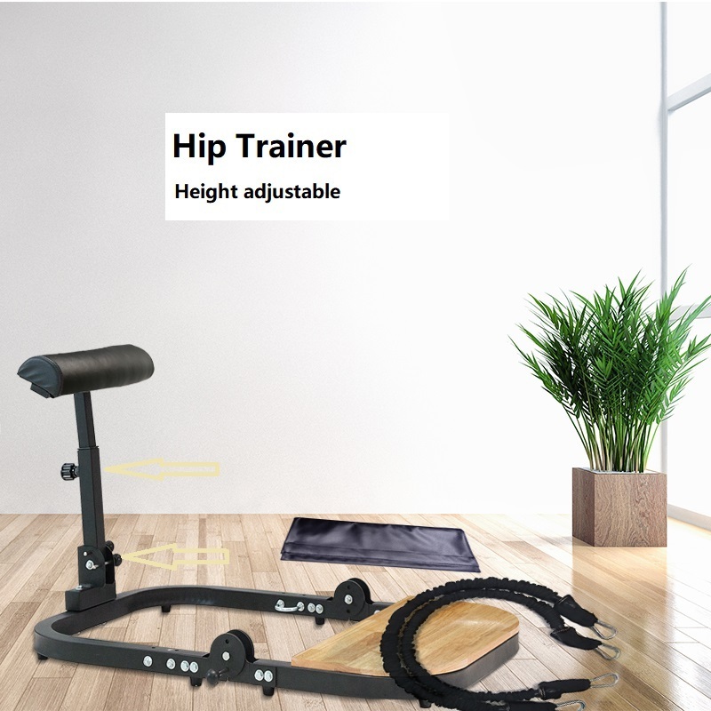 Factory Price Customized Exercise Hip Up Trainer Fitness Workout Folding Adjustable Portable Hip Thrust Machine