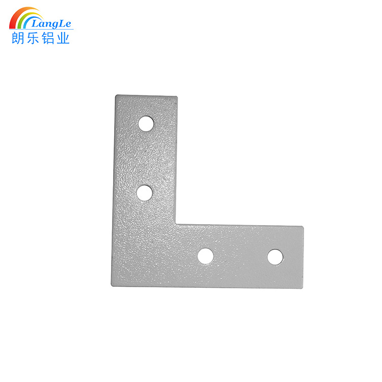 T shaped 90 degree chrome steel metal connecting brackets for metal angle bracket