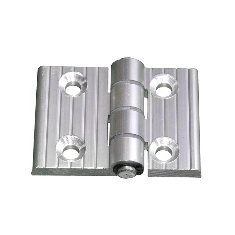 Langle Industrial Hardware Folding Profiles Aluminum Alloy Hinges Door Column Hinges Heavy Duty Industrial Movable Hinges