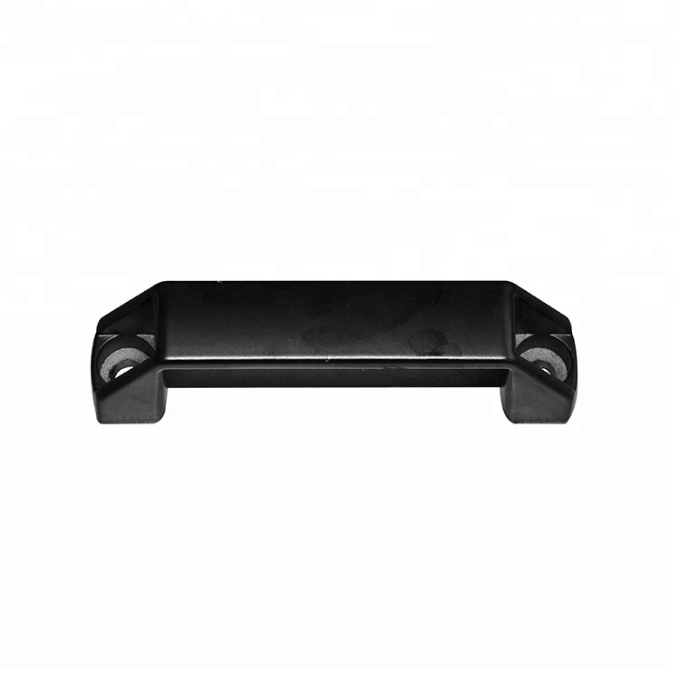 LANGLE Factory Prices Aluminum Handle Black Solid Door Handle for Wardrobe Drawer Cupboard Aluminium Profile Accessories