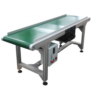 Lang Le Food grade white PVC PU potato chips fries biscuits use belt conveyor conveyor for food factory