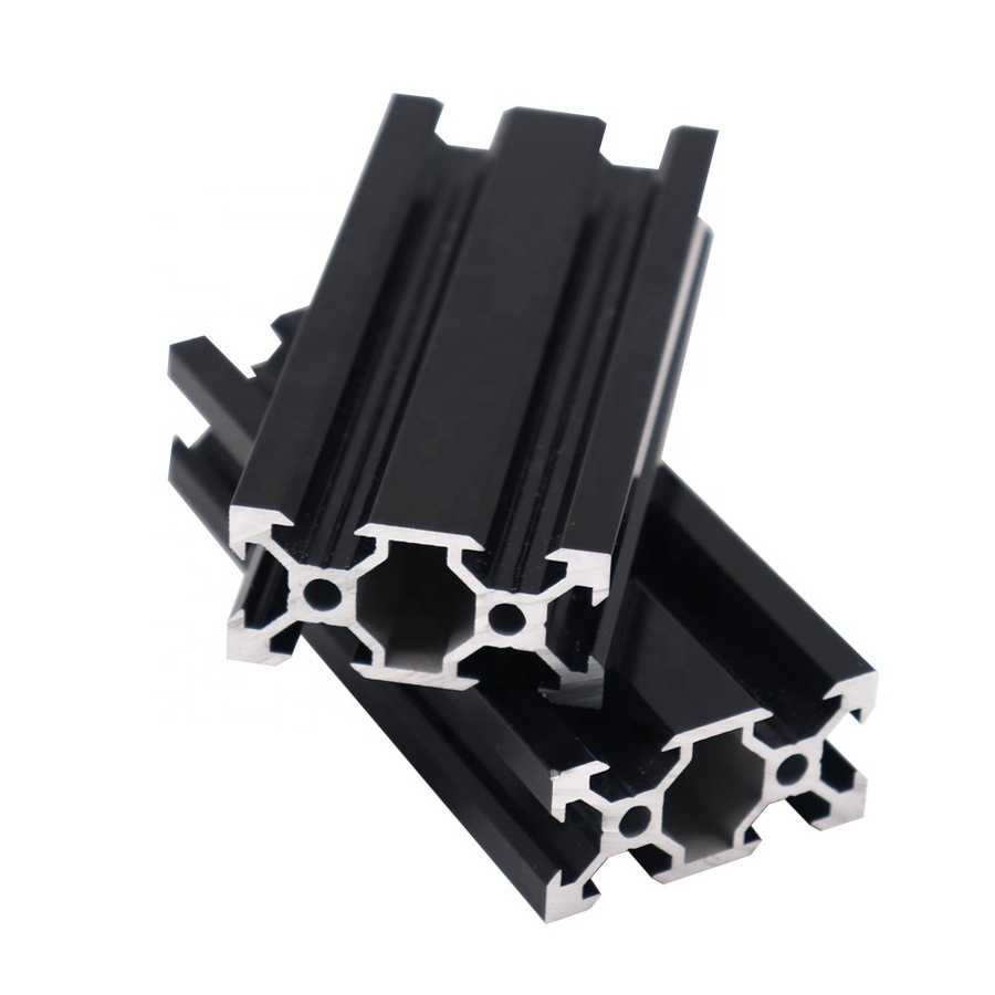 wholesale aluminium alloy 4080 v slot c beam shape aluminum frames profile