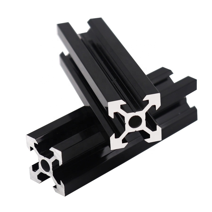 wholesale aluminium alloy 4080 v slot c beam shape aluminum frames profile