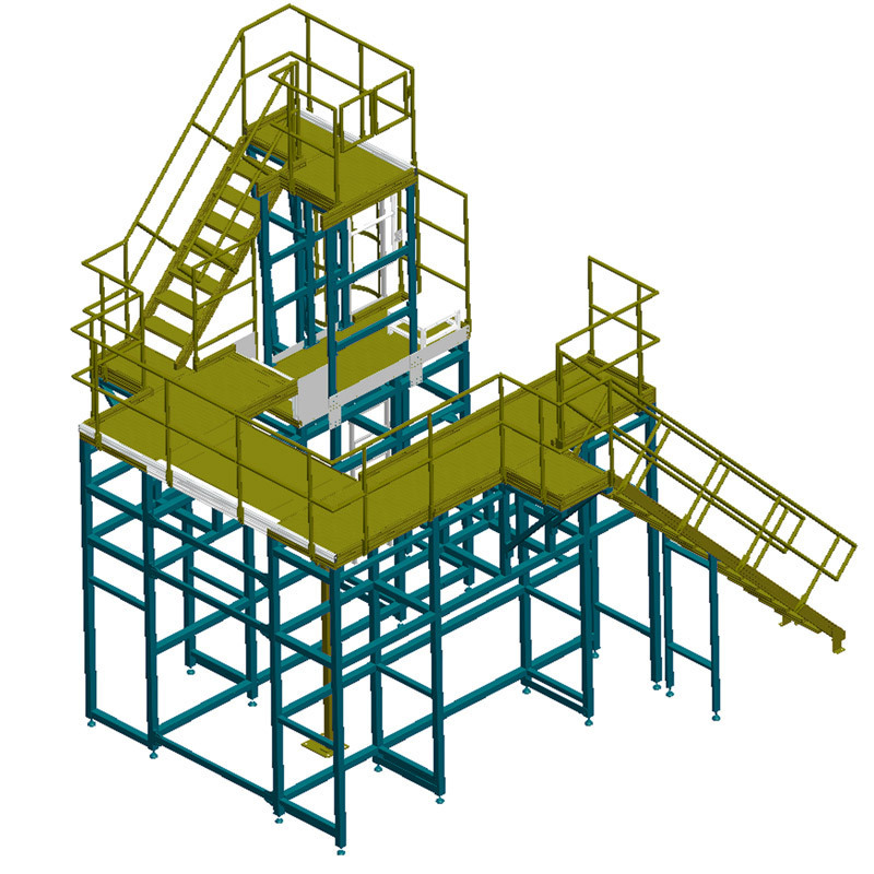 Aircraft Maintenance Access Platforms scaffolding for the Aviation Industry