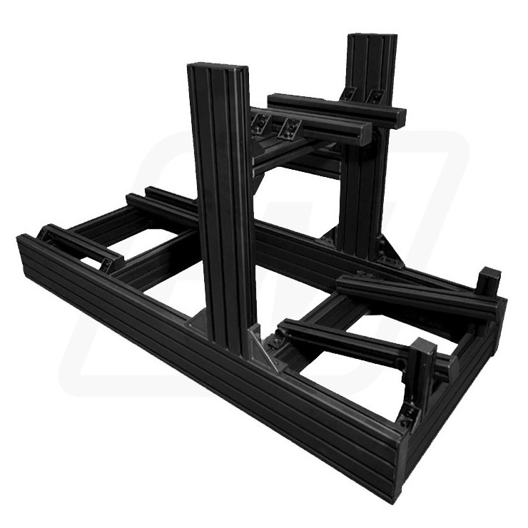 wholesale P1-X simrigs sim black anodising aluminum alloy sim racing cockpit simulator rigs no seat