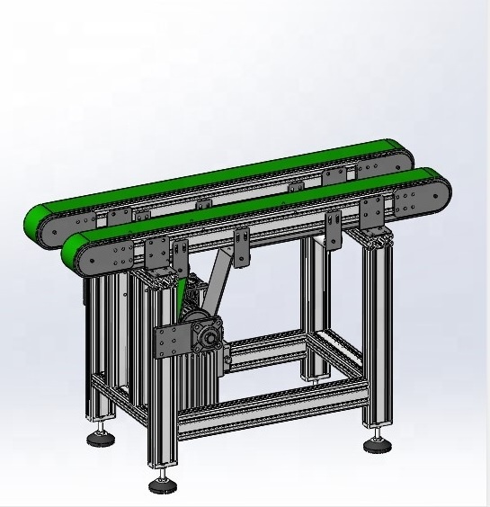 Industrial Esh Dorner Incline And Decline Table Top Slat Band Chain Bottle Tobacco Mobile Stainless Steel Rubber Belt Conveyors