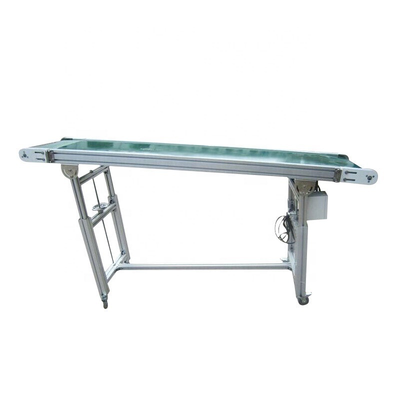 Industrial Esh Dorner Incline And Decline Table Top Slat Band Chain Bottle Tobacco Mobile Stainless Steel Rubber Belt Conveyors