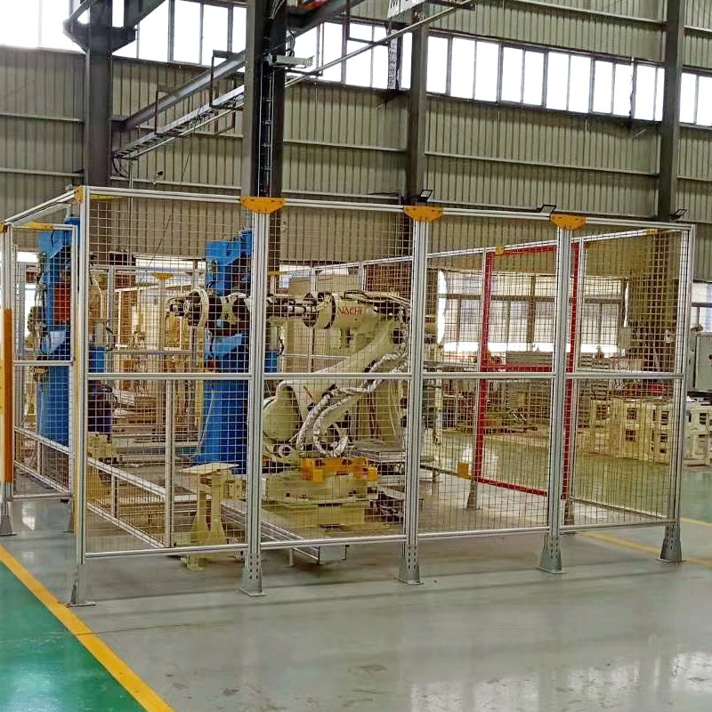 Custom Robot Machine Framing System CNC Frames for Production Line Aluminium Fence