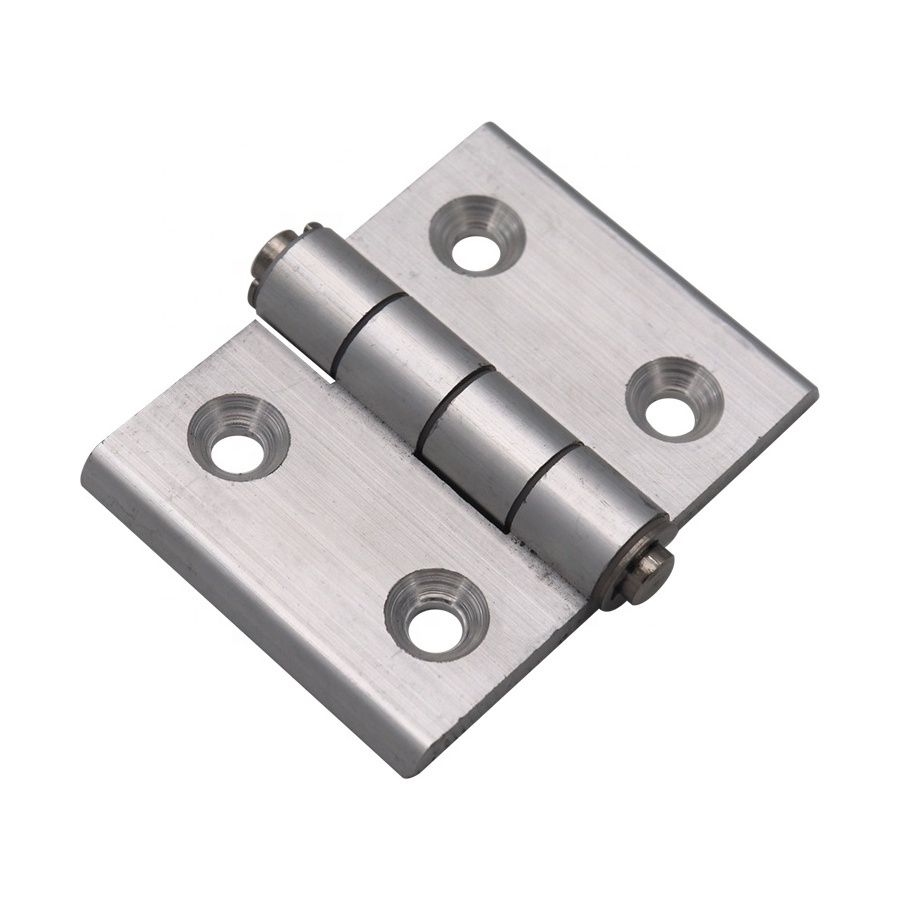 Langle Industrial Hardware Folding Profiles Aluminum Alloy Hinges Door Column Hinges Heavy Duty Industrial Movable Hinges