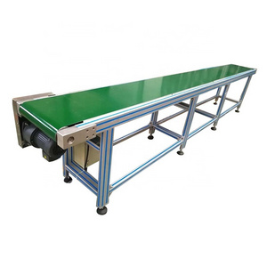 Sorting assembly line climbing conveyor small electric conveyor belt pvc conveyor belt drive connecting line splicing