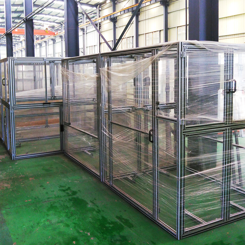 Custom Robot Machine Framing System CNC Frames for Production Line Aluminium Fence