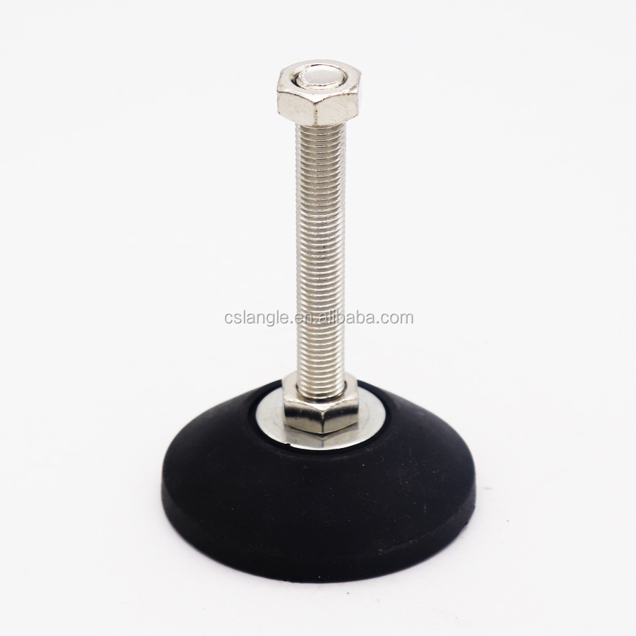 Industrial Casters wheels for aluminum profiles frame fixed articulate feet nylon hooves