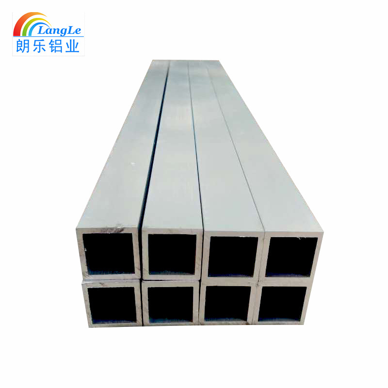 High quality 6063 6061 extrusion anodized aluminum rectangular/square tube pipe bars in low price