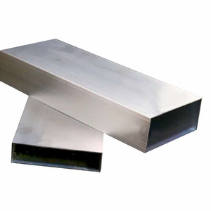 High quality 6063 6061 extrusion anodized aluminum rectangular/square tube pipe bars in low price