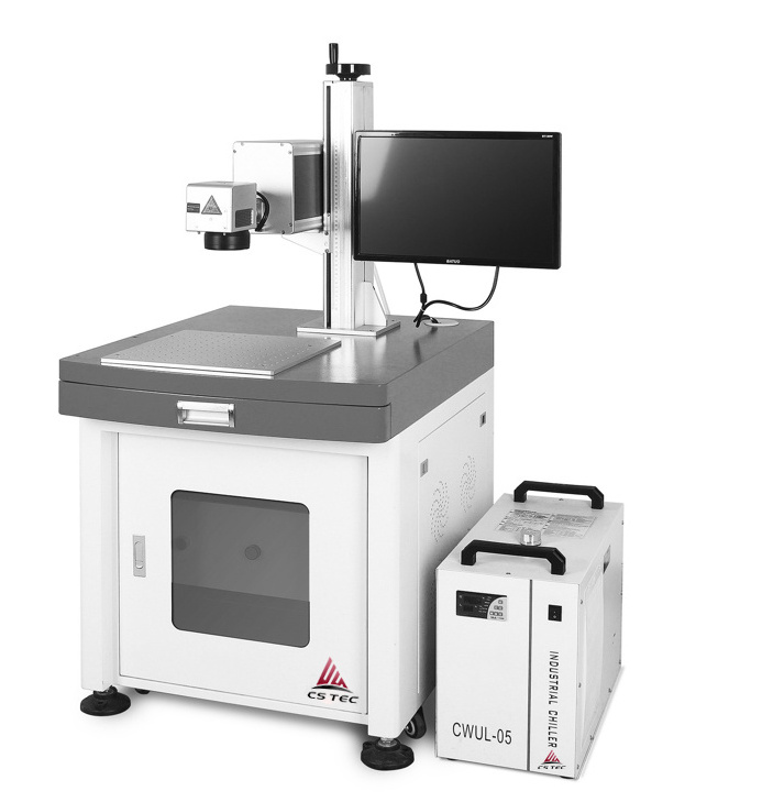 High Reliability Auto Focus 30W Fiber Laser Split Desk Fiber Laser Marking Machine for Metal Rigid Plastics