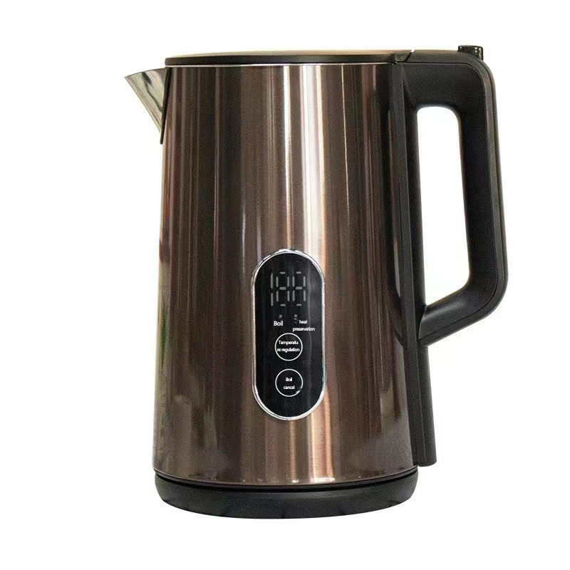 New Design Logo Customizable 2 Liter Keep Warm Function Stainless Steel Electric Kettle Manufacturer