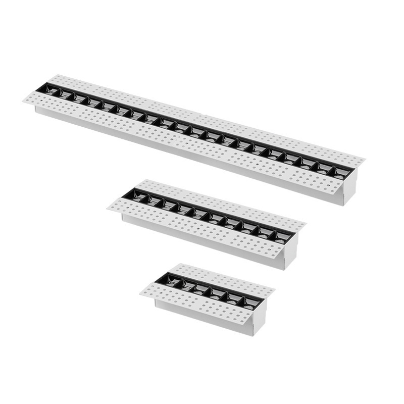 CSLIDO Creative Recessed Ceiling Living Room Bar Corridor Commercial Linear Trimless Magnetic Line Light Lighting LED Do