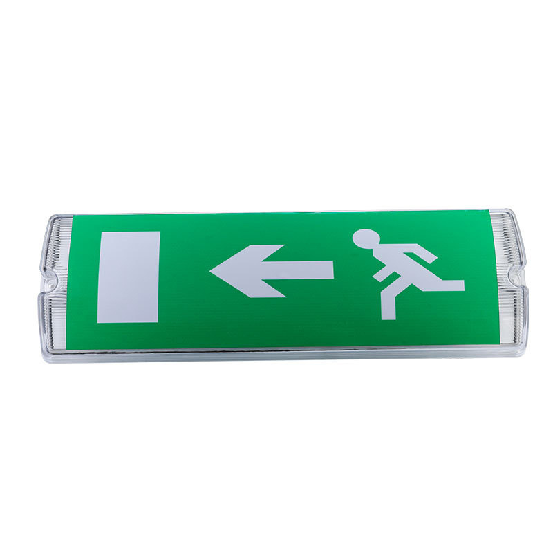 Hot sale 3w IP65 waterproof  building battery powered fire emergency exit fluorescent lights